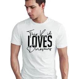 Seekbuylove Typography Printed Round Neck Cotton Bio Finish Regular Fit T-shirt-picture-23