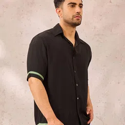 Masaba Men Relaxed Opaque Printed Casual Shirt image 2