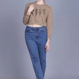 CORSICA Women Polyester Printed Pullover Sweatshirt-picture-32