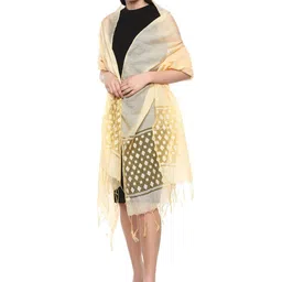 Rhe-Ana Pack Of 2 Woven Design Dupatta image 4