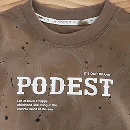 StyleCast x Revolte Boys Typography Printed T-shirt With Shorts image 3