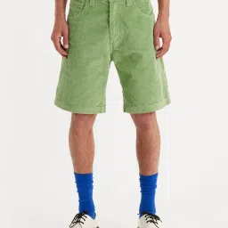 levi's Men's Green Slim Fit Shorts image 4