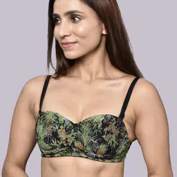 Inner Sense Printed Medium Coverage Underwired Lightly Padded Antimicrobial T-shirt Bra image 3