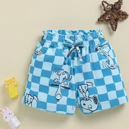 Biskid Girls Printed Regular Fit Cotton Shorts-image-32