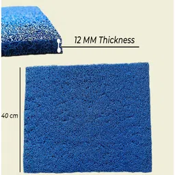 vstucart Blue Anti-Skid Rubber Waterproof Doormat image 5