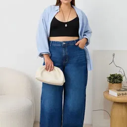 Aadvi Fashion Women Jean Baggy High-Rise Stretchable Jeans-picture-24