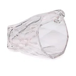 Somil Clear Glass Coffee & Tea Cup / Mug, Enjoy Your Drink in Style, Pack of 2, 140 Ml, 7.5 X 10.3 X 9 CM image 3