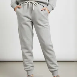 MACK JONNEY Girls Textured Mid-Rise Joggers-picture-22