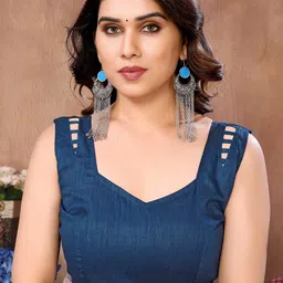 KALINI Leheriya Printed Saree image 2