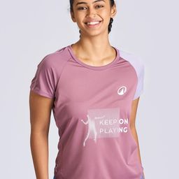 PERFLY By Decathlon Women Graphic Printed Round Neck T-shirt-picture-26