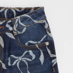 Pantaloons Junior Girls Flared Mid-Rise Light Fade Jeans image 2