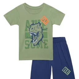 YK Boys Printed T-shirt with Shorts-picture-54