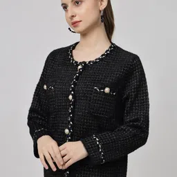 KALINI Woollen Single-Breasted Overcoat image 5