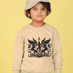 NUSYL Boys Printed Round Neck Long Sleeves Pullover Sweatshirt-picture-12