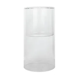 IAAH Transparent Voir Decorative Glass Vase image 5