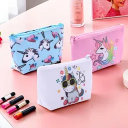 Tinker Squad Kids Pack Of 3 Animal Printed PU Two Fold Wallet-image-0