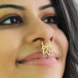 Sangria Elegant Septum No Piercing Nosepin-image-49