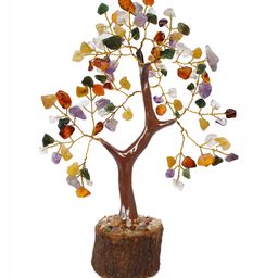 Navyaksh Brown Tree Stones Showpiece-picture-44