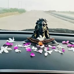 Navyaksh Black Marble Shiva Statue Showpiece-picture-22
