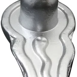 Navyaksh Silver-Toned Religious Small Para Shivling Showpiece-picture-15