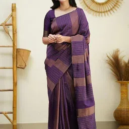 KALINI Silk Blend Kanjeevaram Saree-picture-29