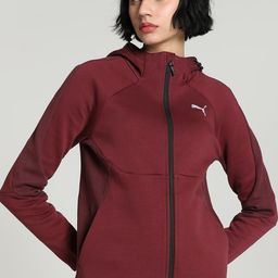 Puma Women EVOSTRIPE Cotton Hooded Sporty Jacket-picture-39