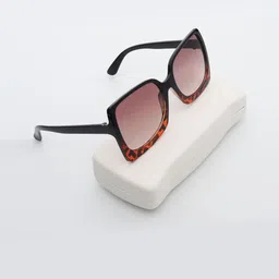 PELLE LUXUR Unisex Rectangle Sunglasses with UV Protected Lens PL25GS285 image 1