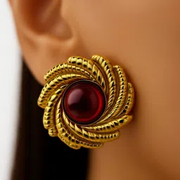 Nui Contemporary Studs Earrings image 3