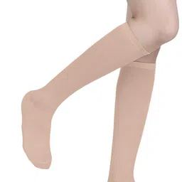MUKHAKSH Unisex Beige Socks image 3