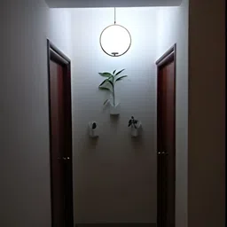 KINIS Gold-Toned & White Quirky Metal Ceiling Lamp image 4