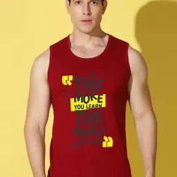 WOOSTRO Pack of 2 Printed Combed Cotton Innerwear Vests with Intelliease Technology image 4