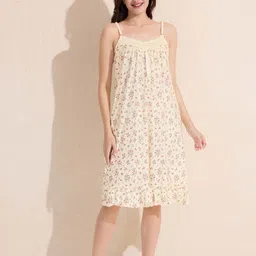 Arela Women Printed Nightdress-picture-13