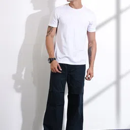 Thomas Scott Men Cotton Smart Cargos Trousers image 5