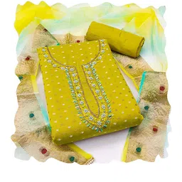 Maroosh Embellished Unstitched Dress Material image 2