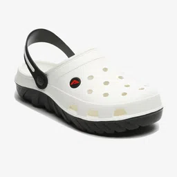 Adda Men White & Black Clogs Sandals-picture-40