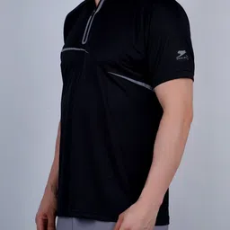 Shiv Naresh Men Brand Logo Polo Collar T-shirt image 4