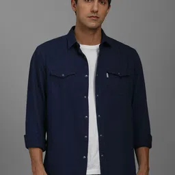 Louis Philippe Jeans Men Slim Fit Opaque Casual Shirt-picture-19