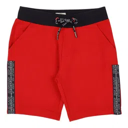 Pepe Jeans Boys Red Printed Shorts-picture-18