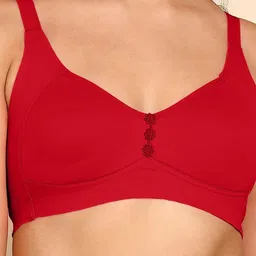 DressBerry Breathable Cotton Plus Size M-Frame Minimiser Non-Padded Bra image 3