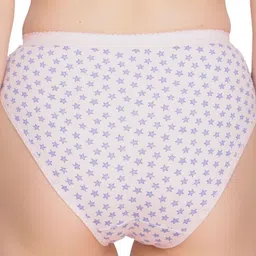 Liigne Pack Of 3 Floral Printed Pure Cotton Mid-Rise Basic Briefs VCPPC4573-XS image 2