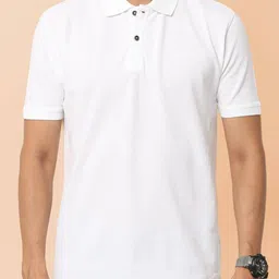 SHOWKEY Polo Collar Short Sleeves Sustainable Cotton T-shirt-picture-28