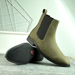 The Roadster Lifestyle Co Men Casual Slip On Chelsea Boots-picture-14