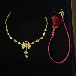 Soumi Store Women Gold-Plated Copper Necklace-picture-14