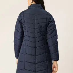 Okane Longline Hooded Jacket with inner Fleece image 4