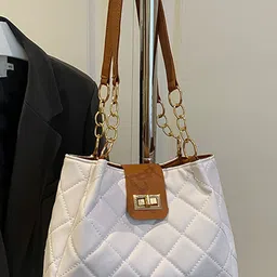 StyleCast PU Shopper Shoulder Bag image 2