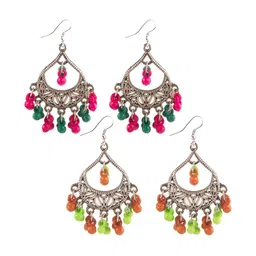 Creative Frogs Geometric Drop Earrings-image-40