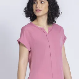 SHAYE Crepe Top image 3