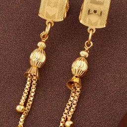 DIVASTRI Gold-Plated Brass Earrings image 2