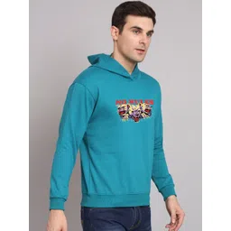 SZN Men Printed Hooded Sweatshirt image 3