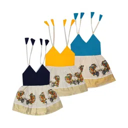 YELLOWDELIGHT Print Fit & Flare Dress-picture-27